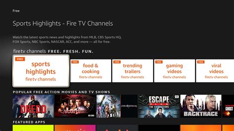 list of fire tv channels